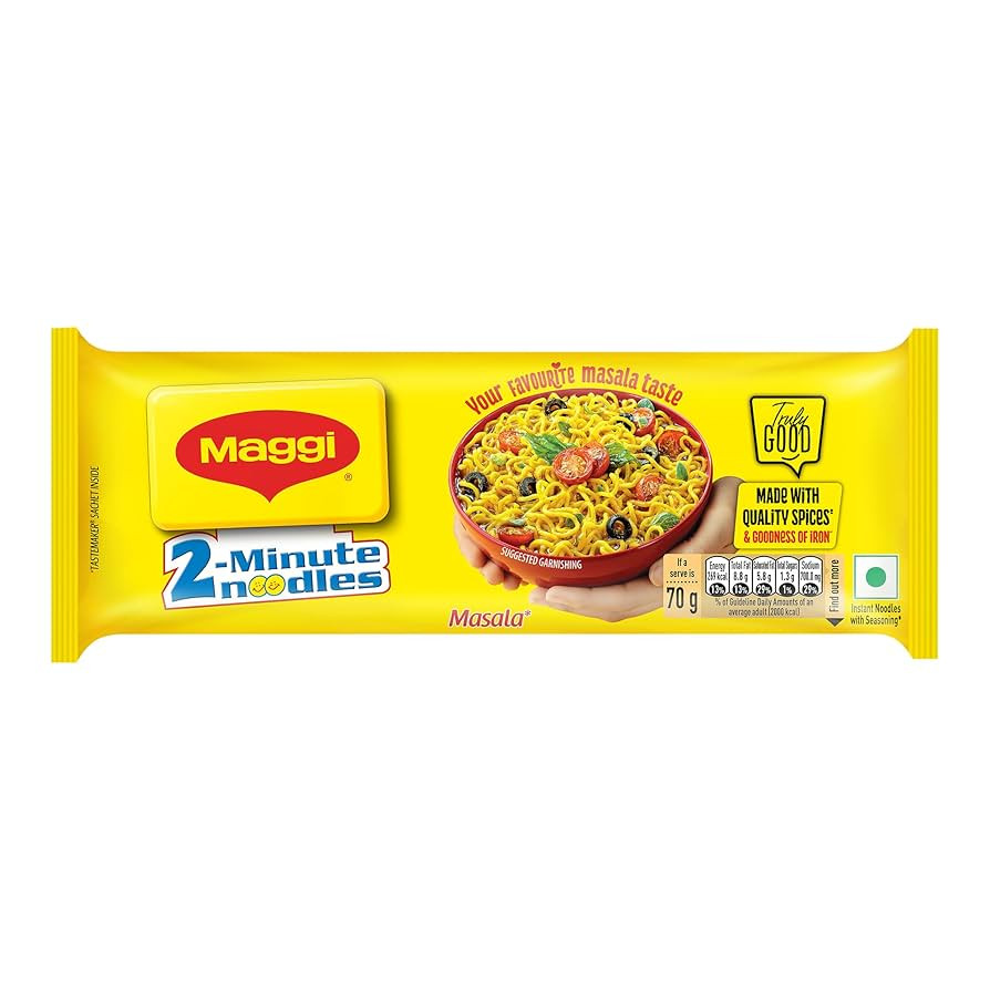 Maggi 2 - Minute Instant Noodles Vegetarian  (600g) MRP.116/-