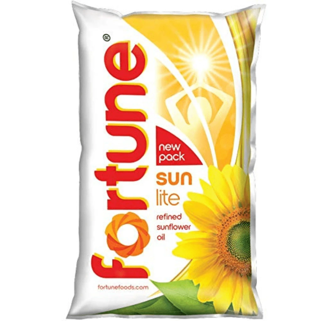 Fortune Sunlite Refined Sunflower Oil 840GM (MRP.180/-) PACK OF 20