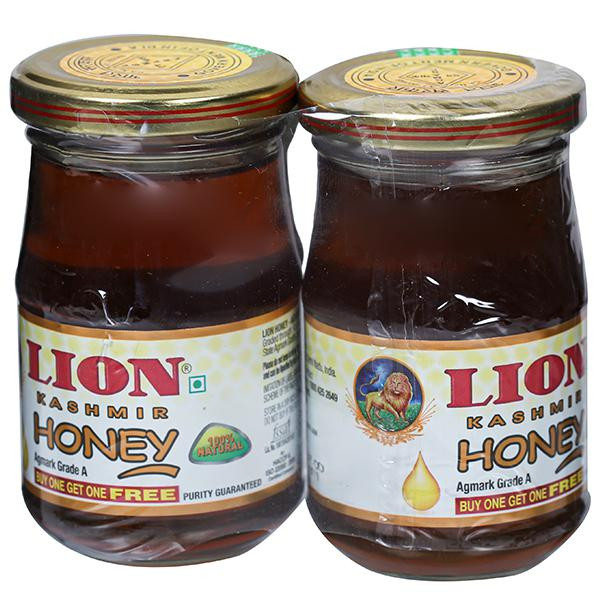 Lion Kashmir Honey 250gm (1+1) MRP. 160/-