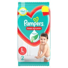 Pampers 2S Large MRP.30/-